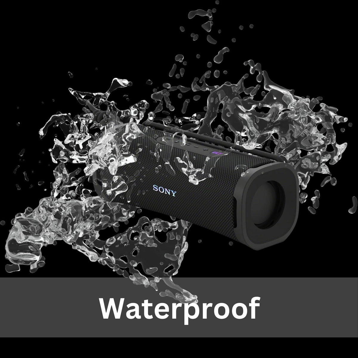 Black 2-Pack Portable Bluetooth Speaker I287