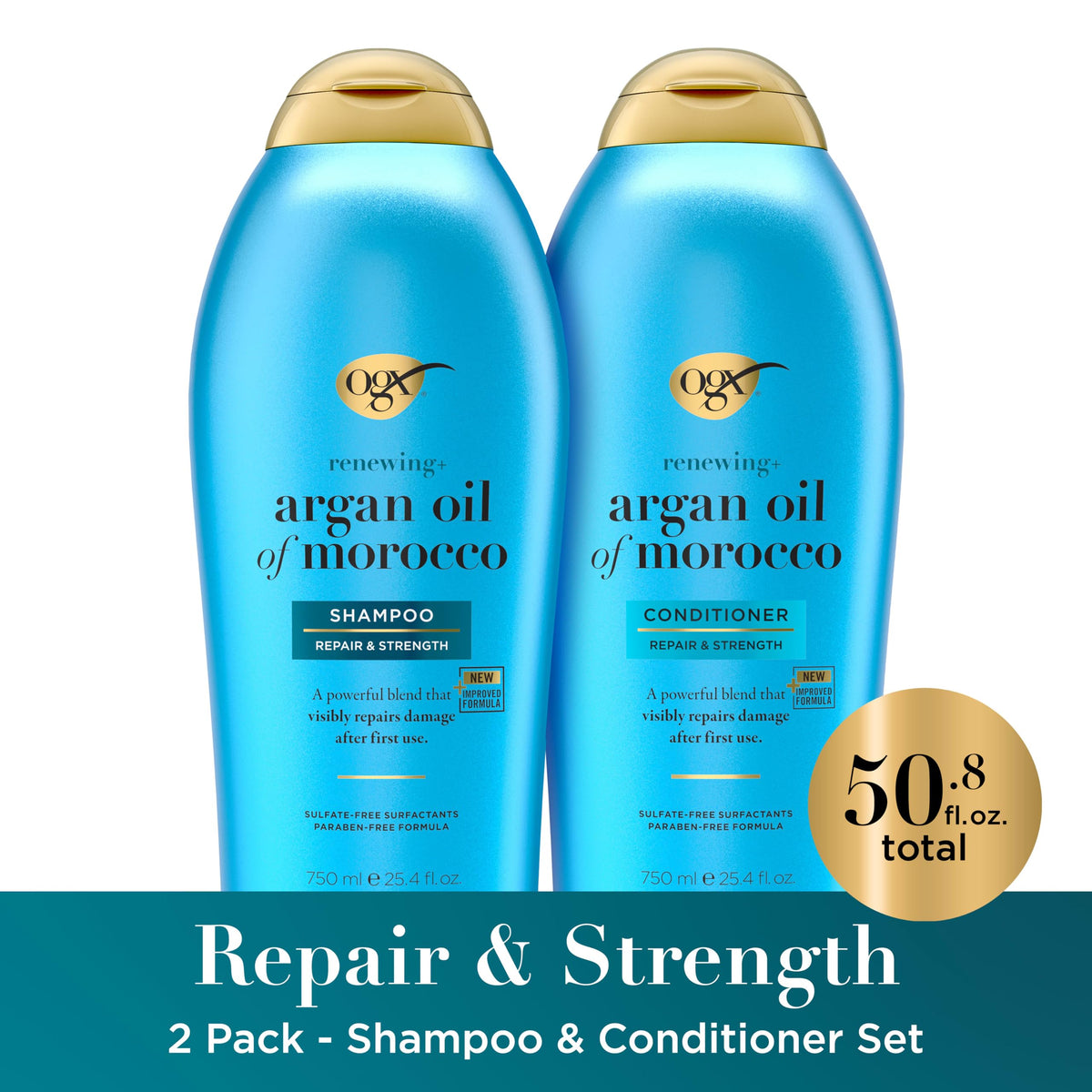 Argan Oil Shampoo & Conditioner 2 x 25.4 fl. oz Q5248