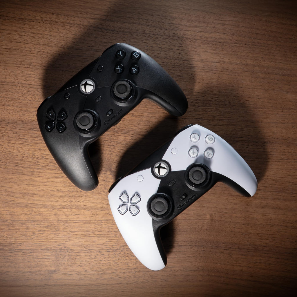 White Wired Controller with Hall Effect Joysticks O70145
