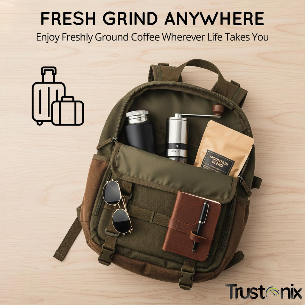 Manual Portable Hand Coffee Grinder J66647