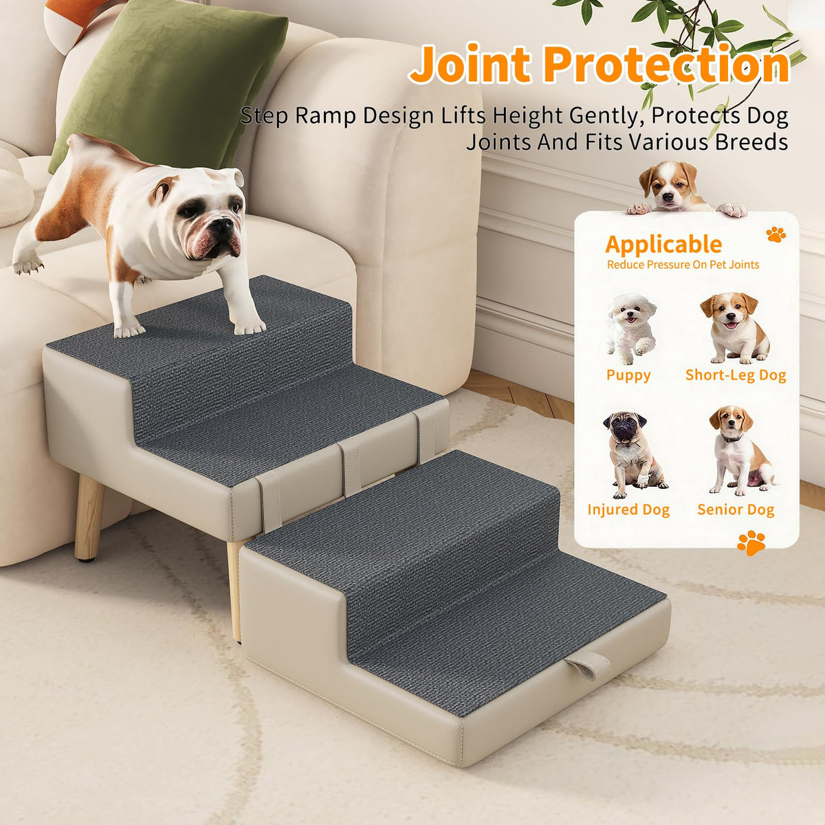 Wood Pet Stairs M2122
