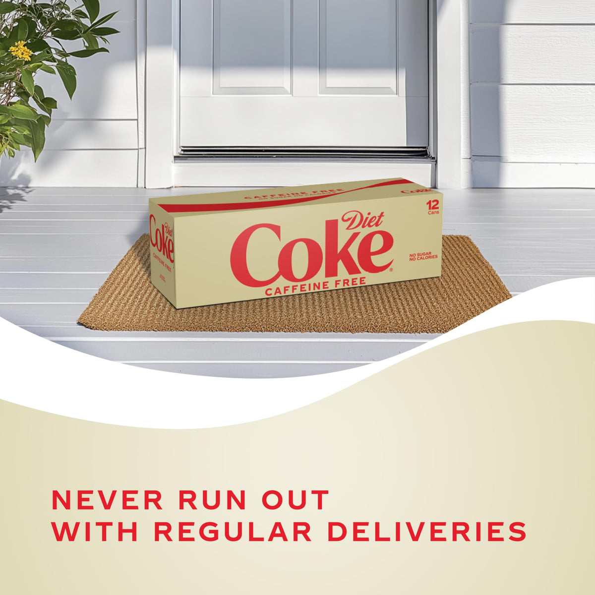 Caffeine Free Diet Coke 12 fl oz 12 Pack T442