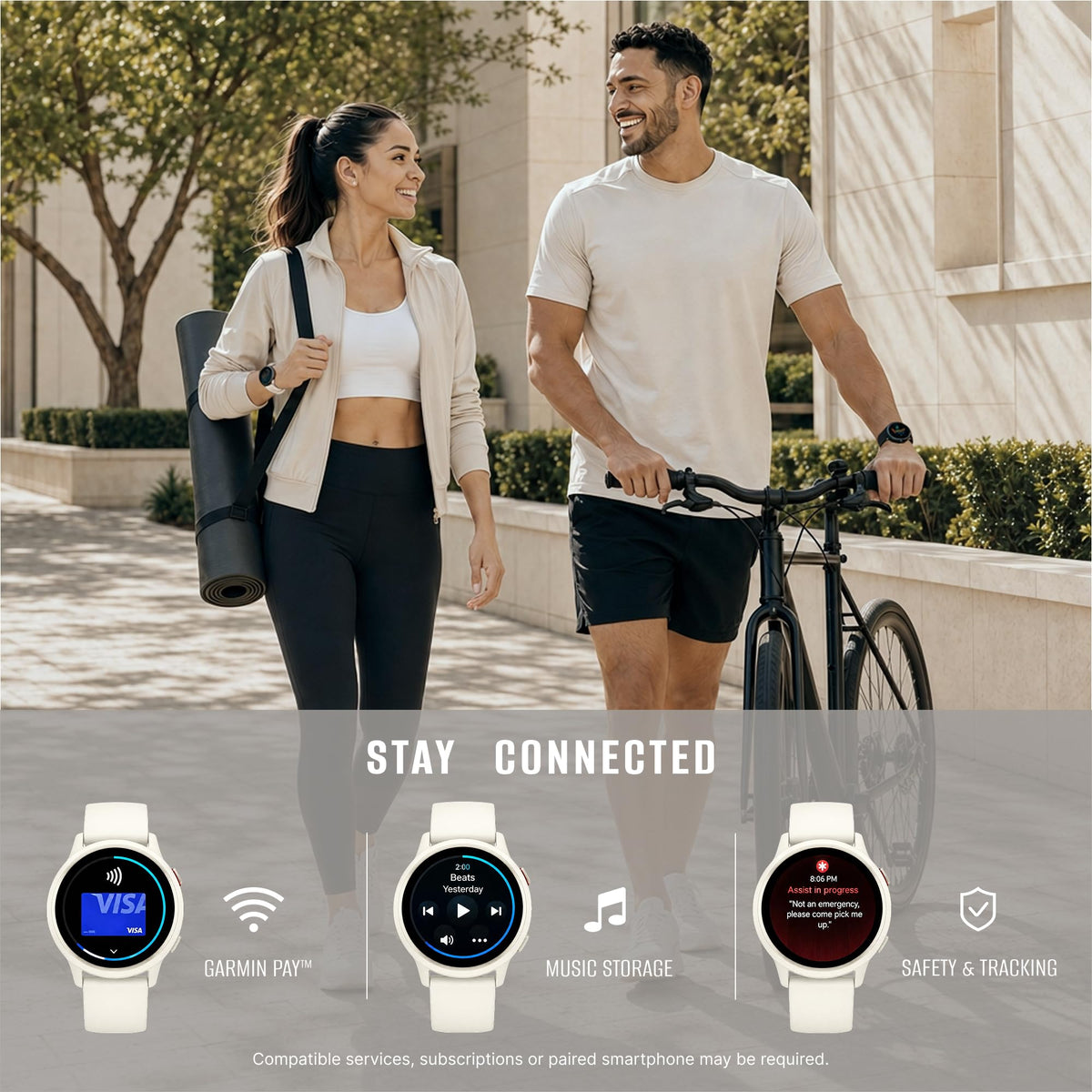 Health and Fitness GPS Smartwatch with AMOLED Display N928405