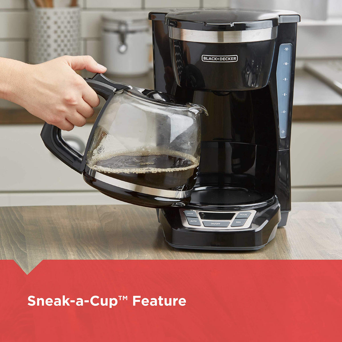 12-Cup Drip Coffee Maker B190342