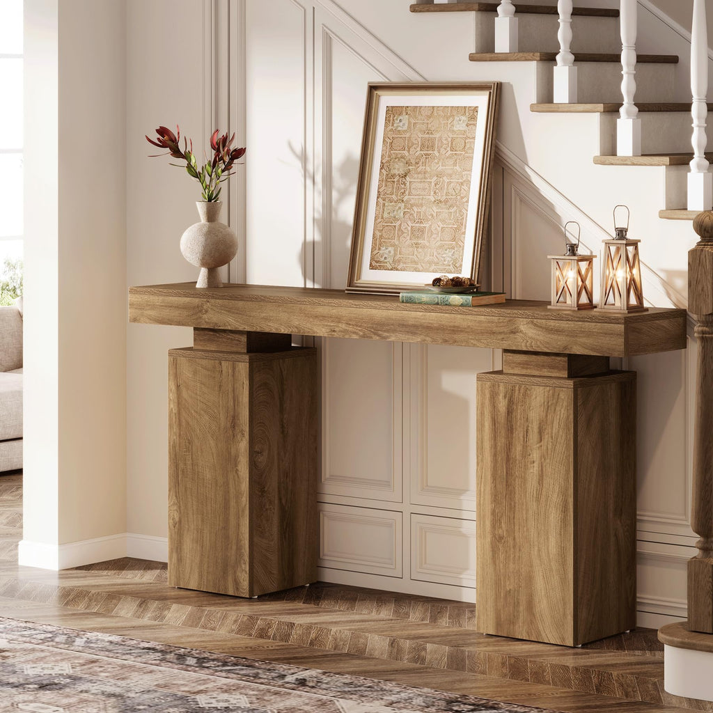 63-Inch Farmhouse Console Table L1869