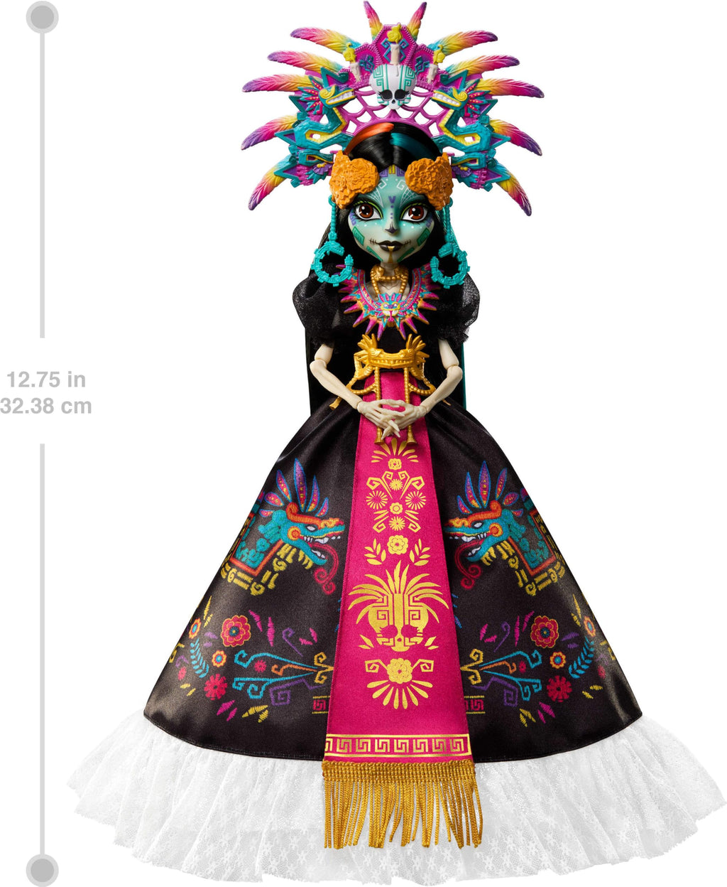 Collectible Doll with Gown, Headdress and Necklace G374424