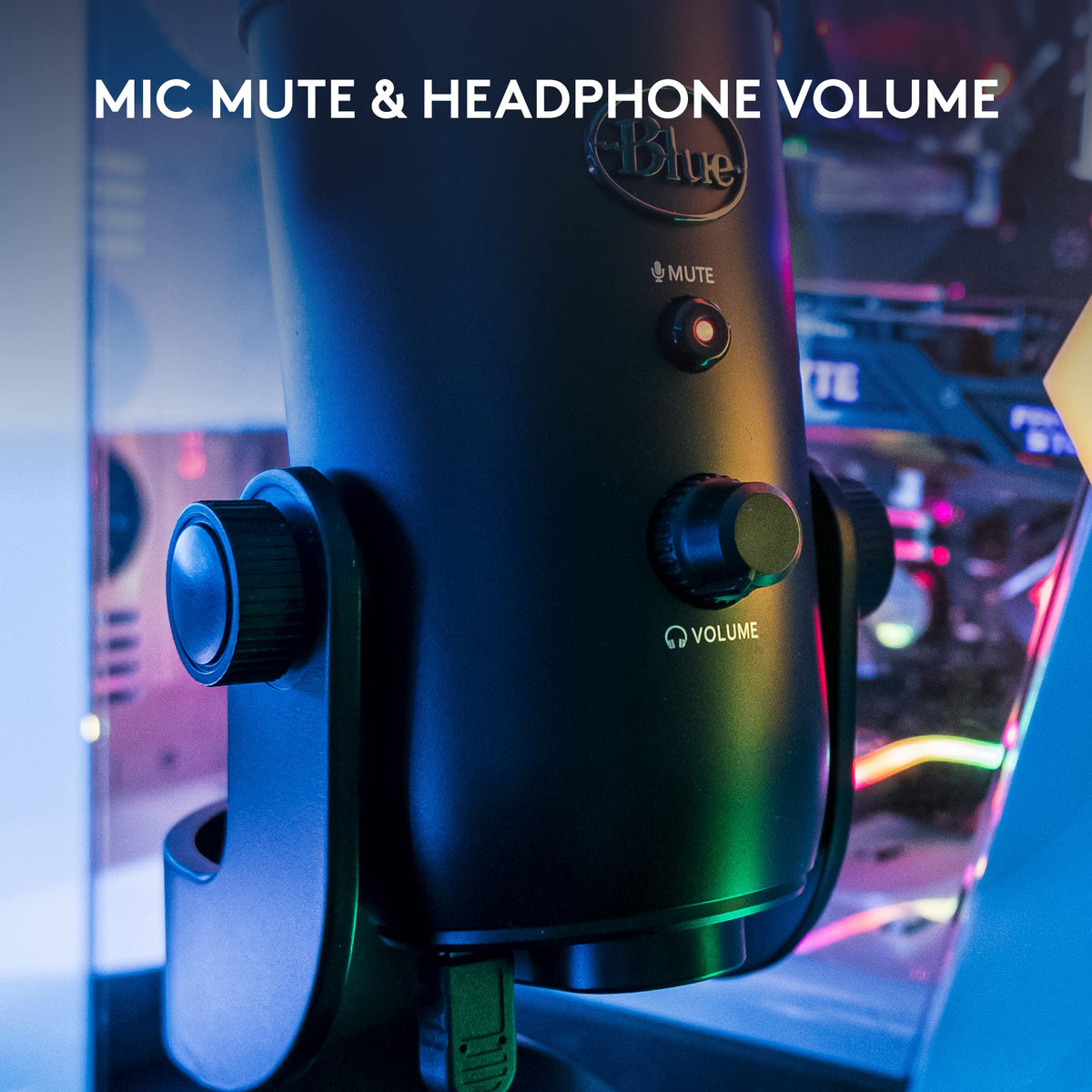 USB Condenser Microphone with 4 Pickup Patterns Q64373