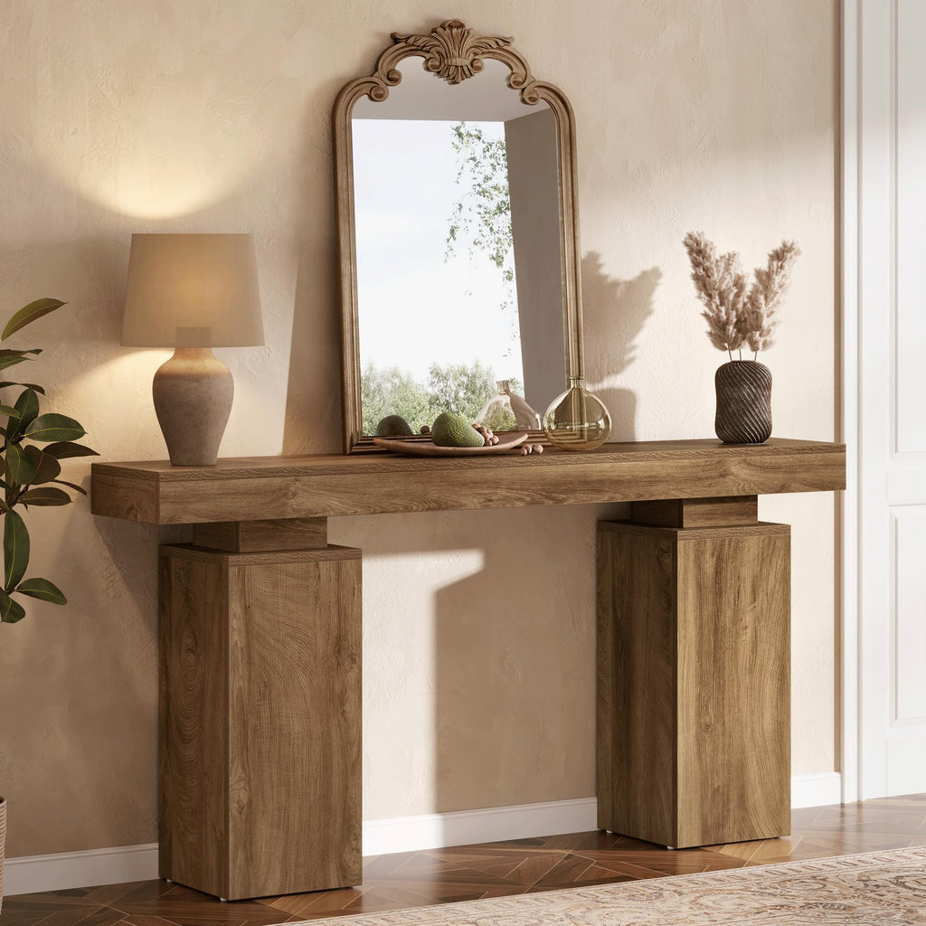 63-Inch Farmhouse Console Table L1869
