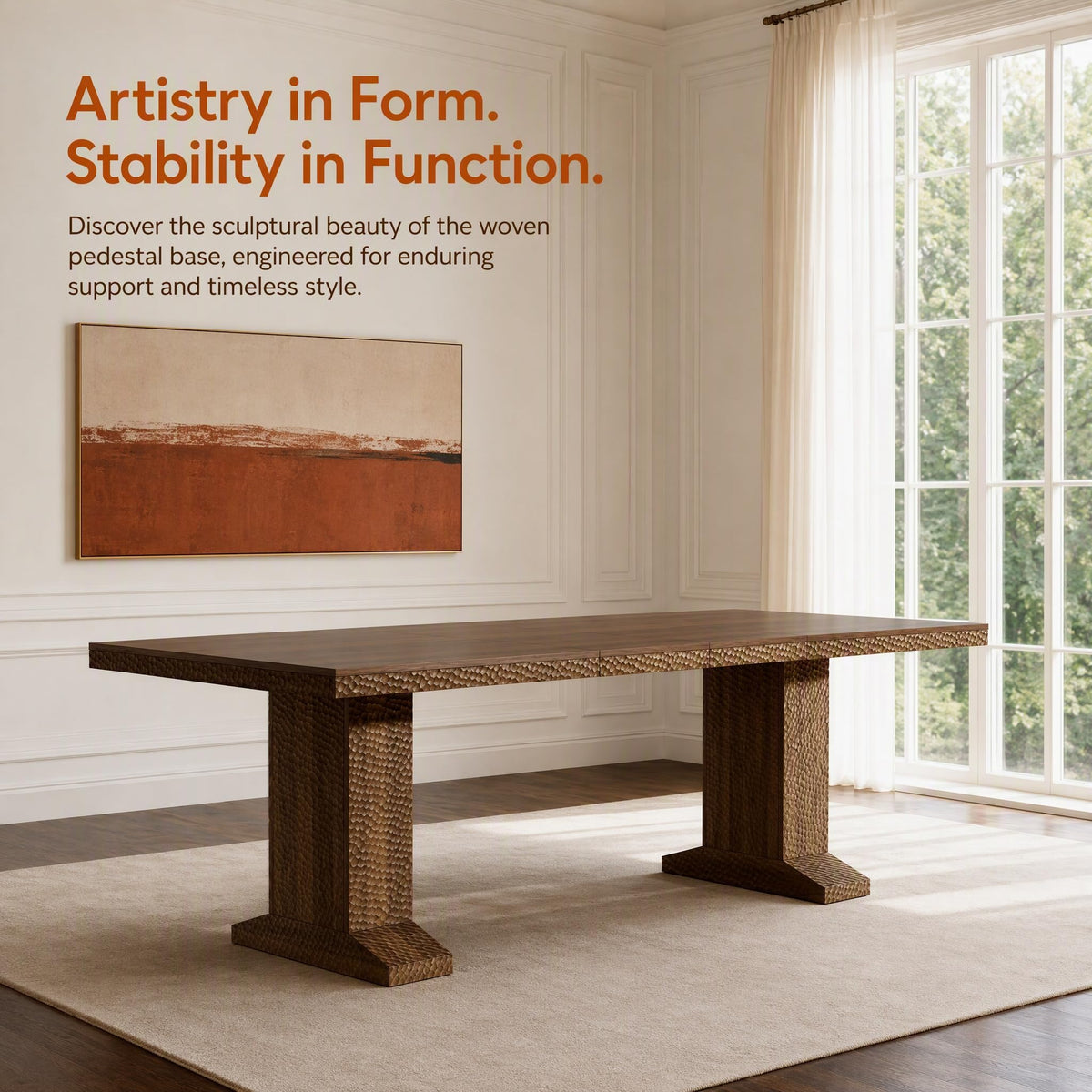 Extendable Dining Table Set for 8 G42537
