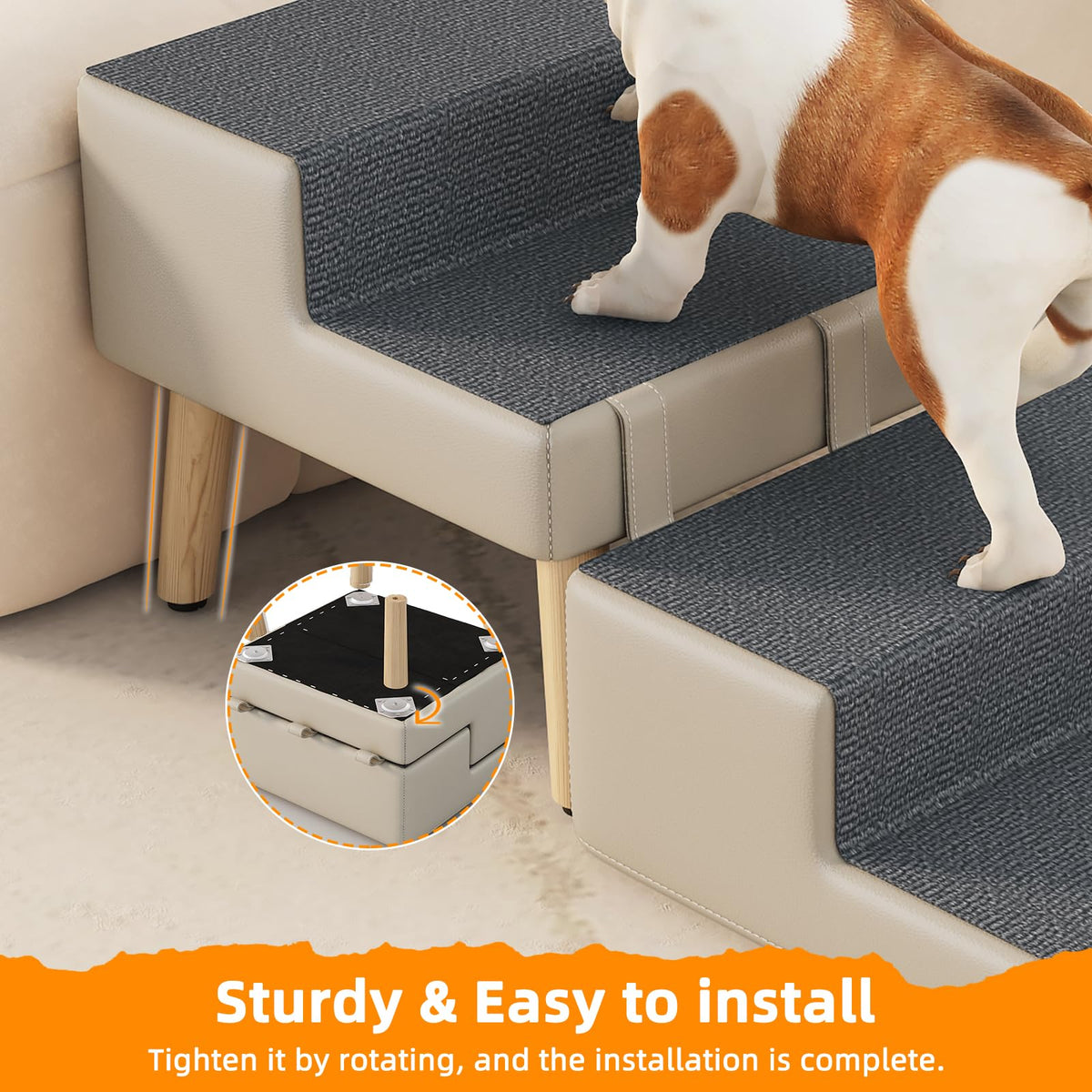 Wood Pet Stairs M2122