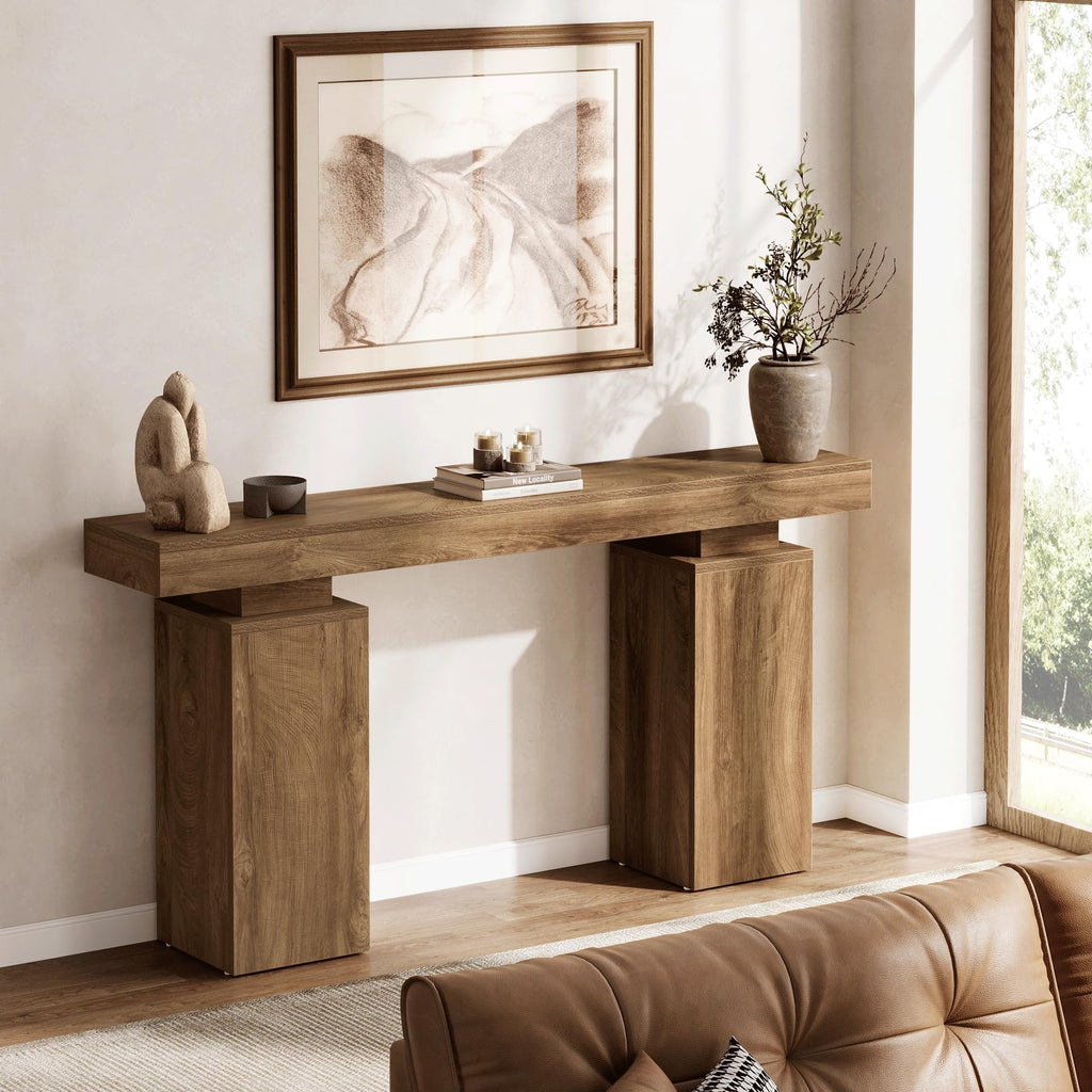 63-Inch Farmhouse Console Table L1869