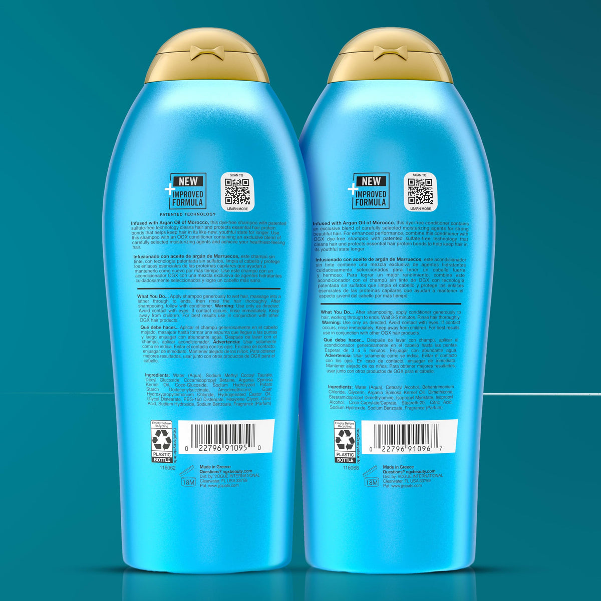 Argan Oil Shampoo & Conditioner 2 x 25.4 fl. oz Q5248