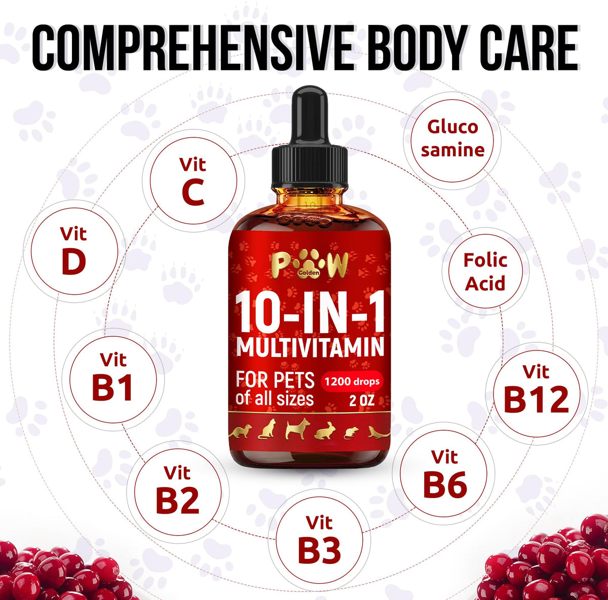 Liquid Multivitamin for Dogs and Cats 2 oz O89278