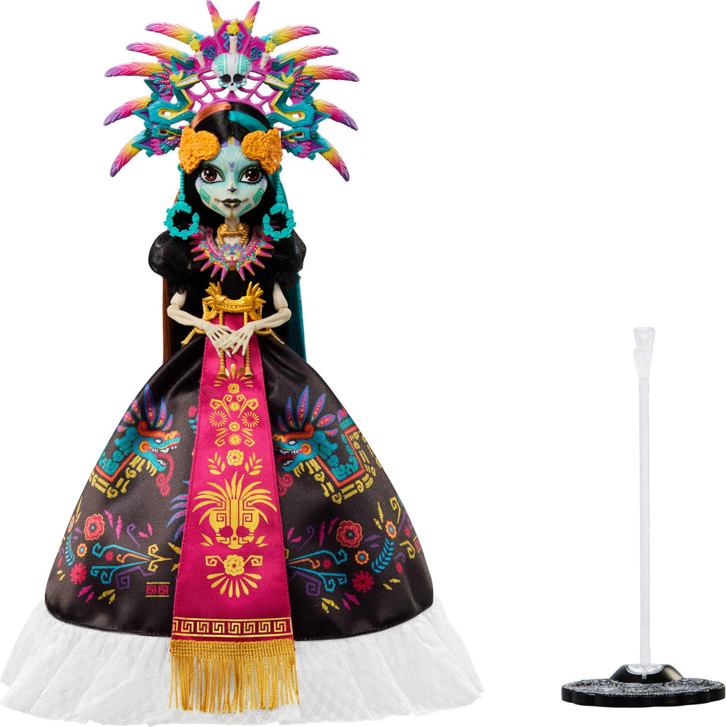 Collectible Doll with Gown, Headdress and Necklace G374424