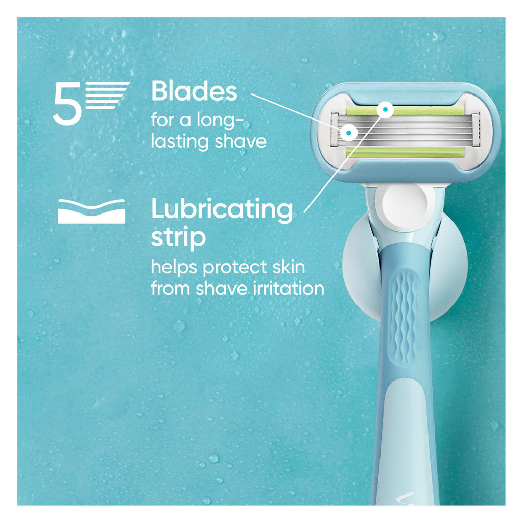 Women's 3 Blade Razor Refills, 4 Count B322375