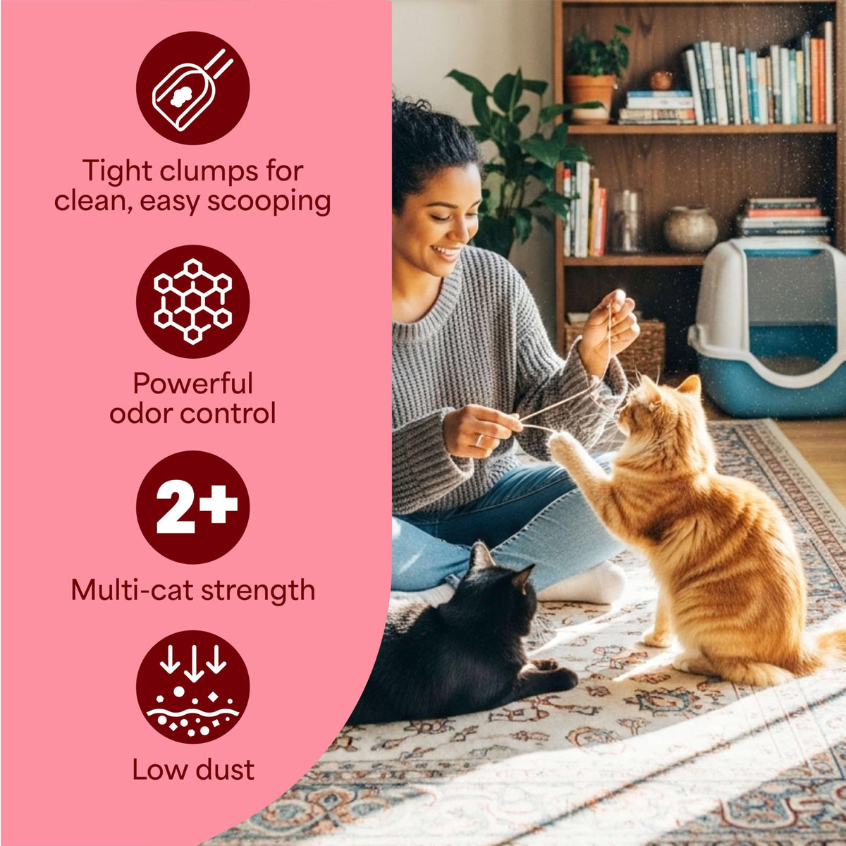 22 lb Clumping Cat Litter H50594