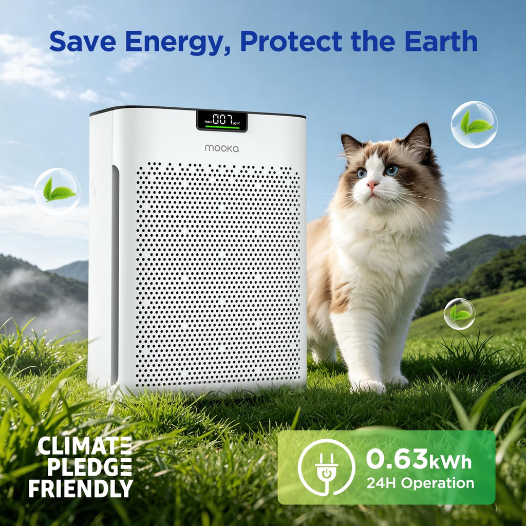 White HEPA Filter Air Purifier V388
