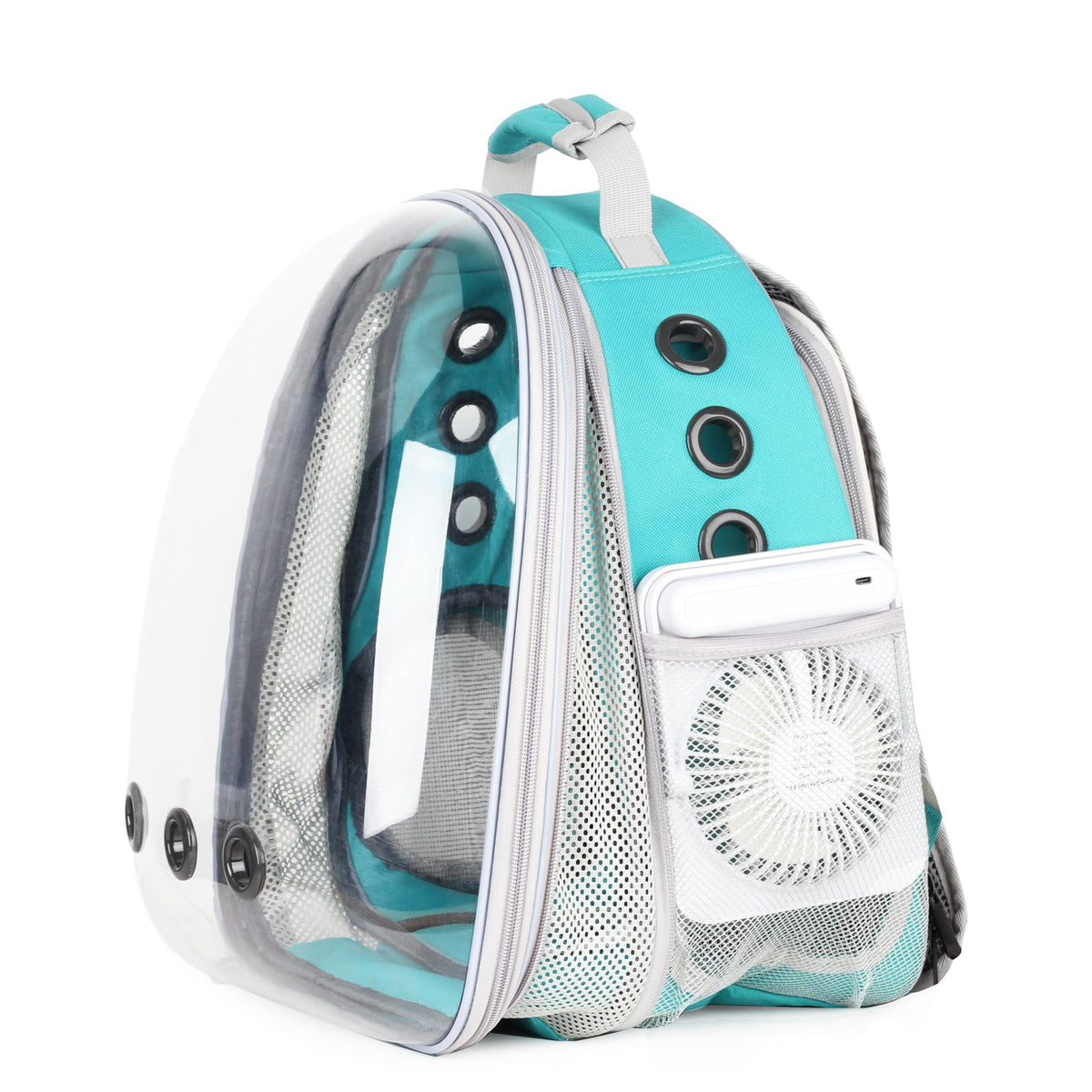Expandable Cat Backpack with Mini Fan X742019