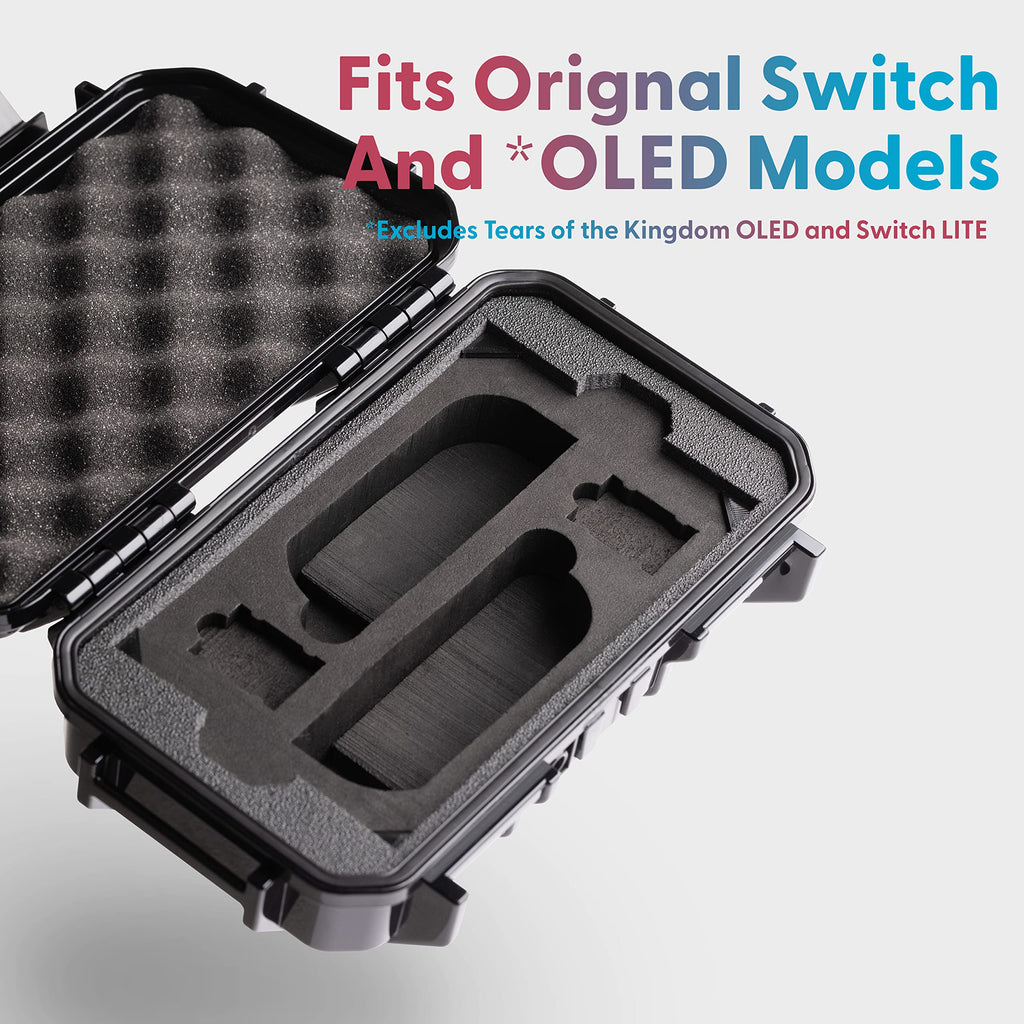 Waterproof Protective Hard Case Compatible with Nintendo Switch and OLED Model V6572