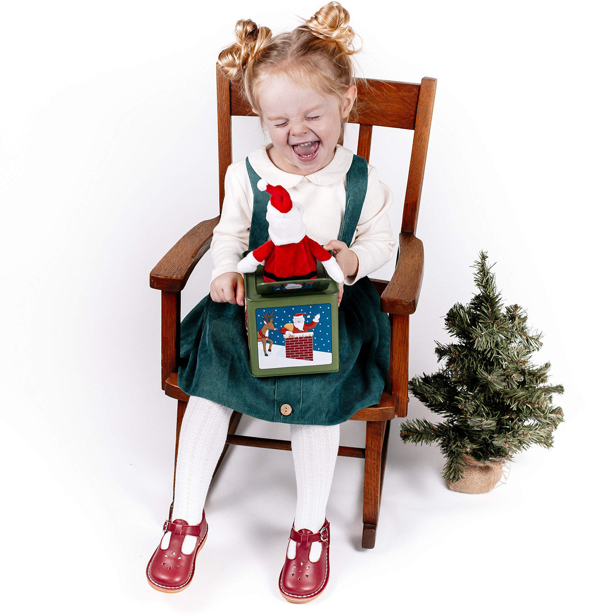 Plush Santa Claus Jack in The Box Toy B753169