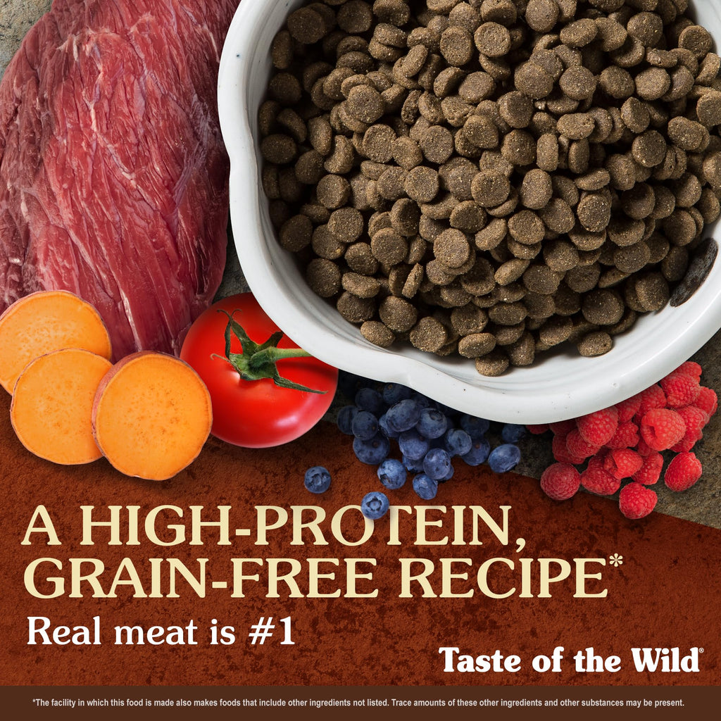 High Prairie Adult Dry Dog Food Roasted Bison 28lb J45802