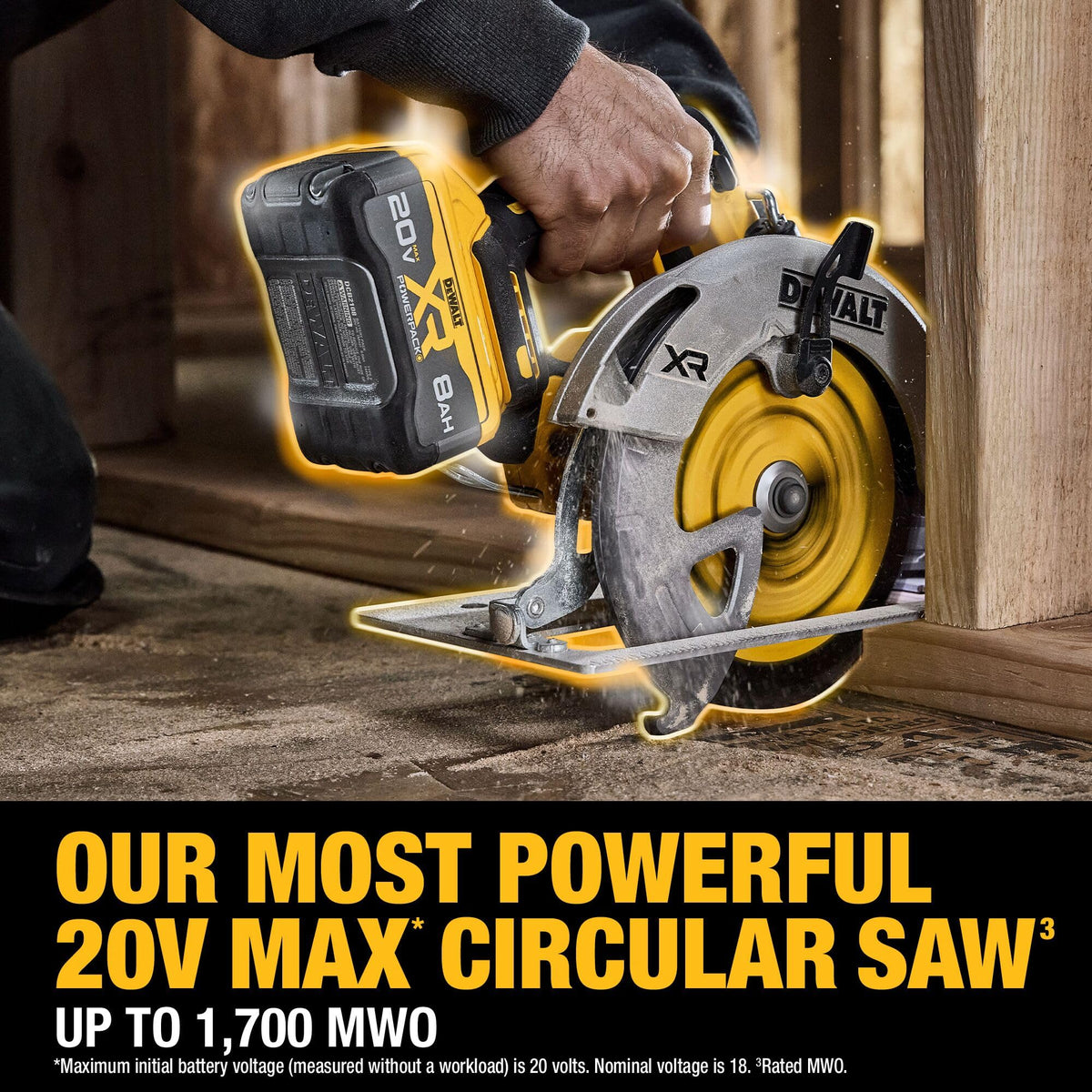 20V MAX XR Brushless Cordless 7-1/4 in. Circular Saw Kit with Battery and Charger B885